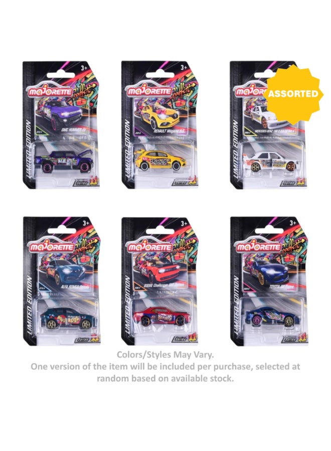 Majorette Graffiti Premium Series 11 Die-cast Car (1:64, Assorted) - Image 1